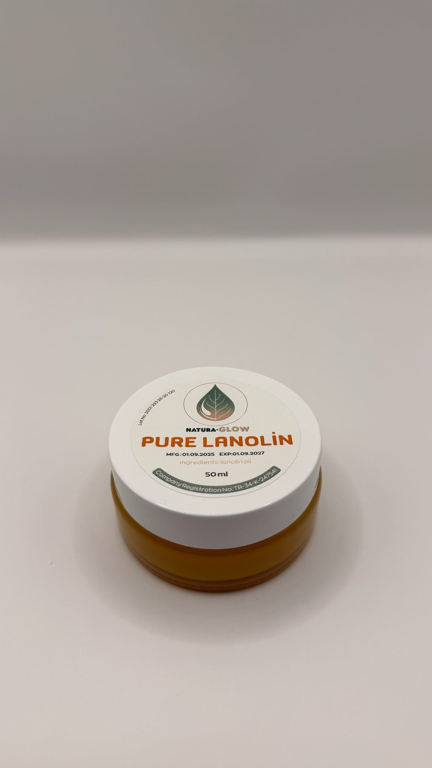 Natuurlijke lanoline crème