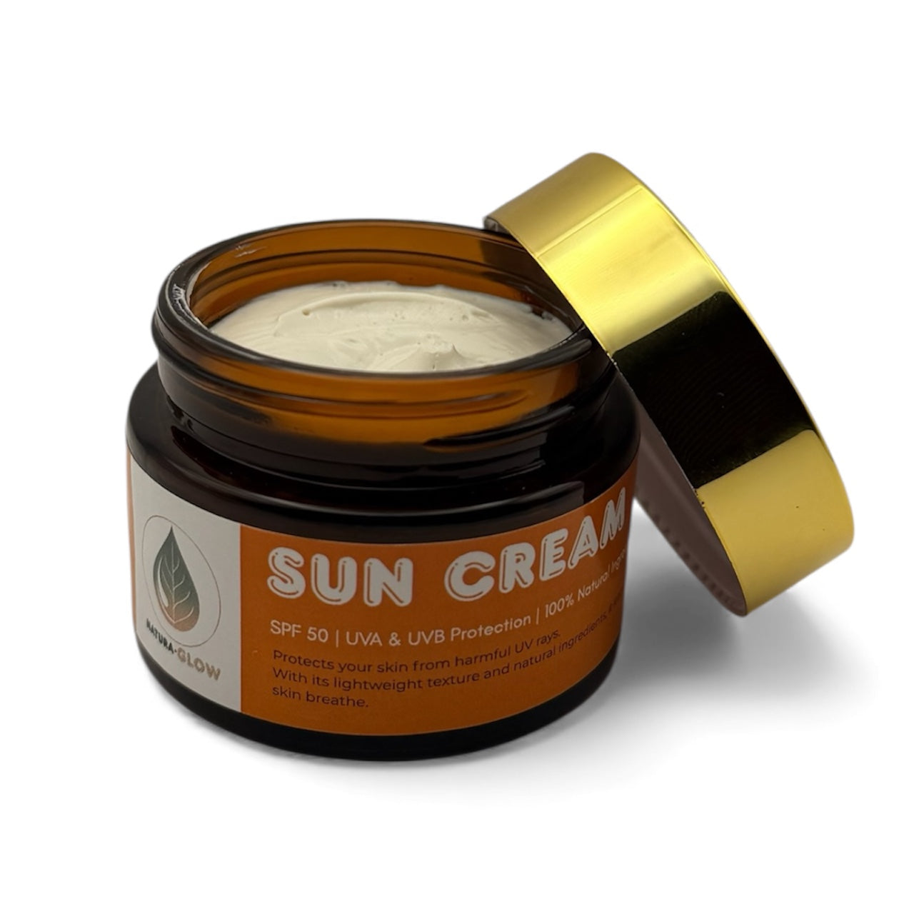 Natuurlijk zon crème
