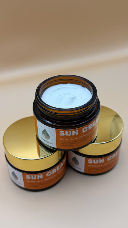 Natuurlijk zon crème